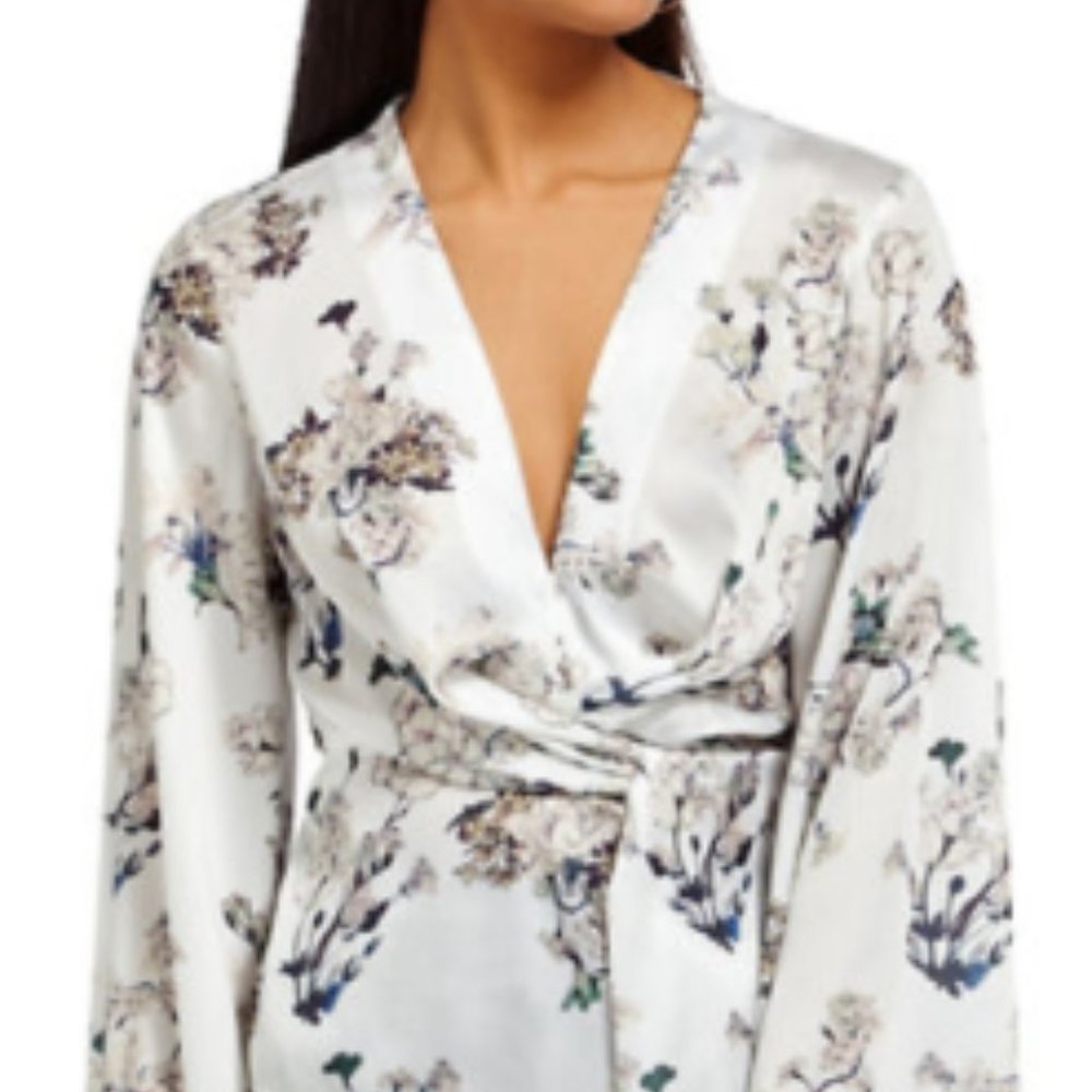 MISSGUIDED FLORAL - Print Long-Sleeve Top